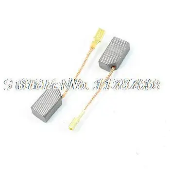 

2 Pcs Carbon Brushes 35/64" x 5/16" x 17/64" for Dewalt 100 Angle Grinder
