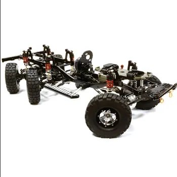 

1/10 metal model car simulation climbing off-road vehicle six-wheel drive 6X6 SCX10 extended chassis frame beam