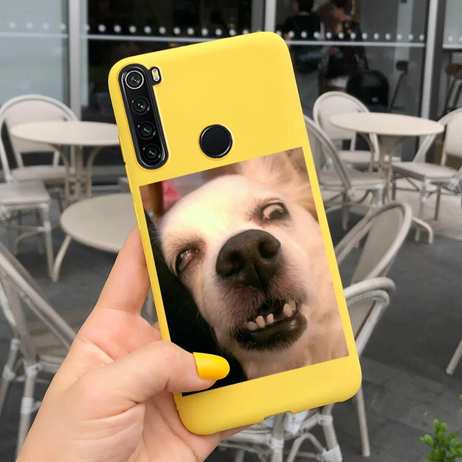 For Fundas Xiaomi Redmi 8A Note 8 Pro Case Cute Cartoon Silicone Pattern Back Cover For Redmi Note 8 Pro Redmi8 A8 8 A Phone Bag xiaomi leather case card Cases For Xiaomi