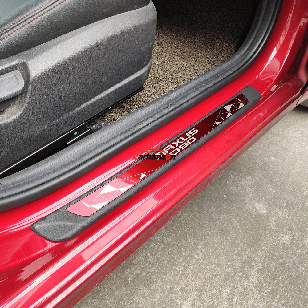 Для Saic Ldv Maxus D90 автомобильные аксессуары для порога стильные защитные наклейки Авто Накладка защита педали