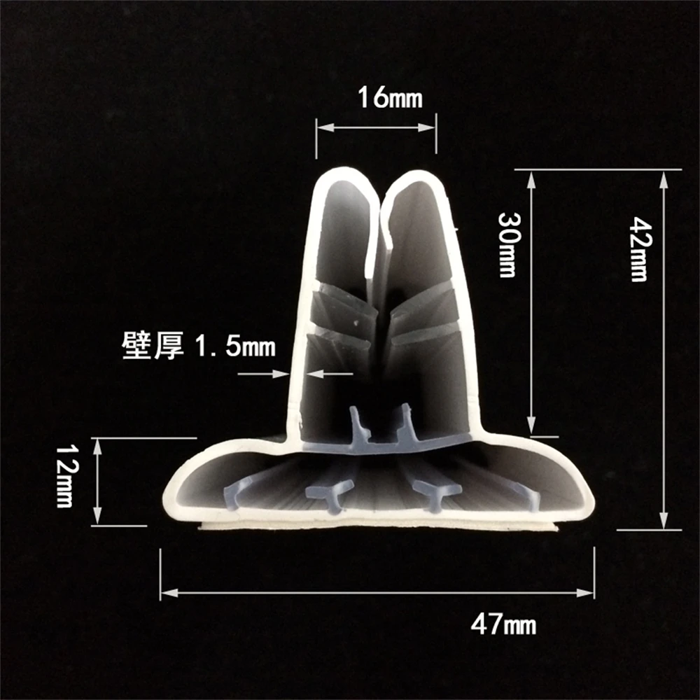 Large Ktboard Advertising Clip Soft Tooth Sign Board Gripper Shelf Crossbeam Poster Snap Base Magnetic Label Holder rotating magnetic supermarket shelf poster sign holder