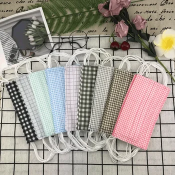 

5Pcs 3 Layers Dustproof Facial Protective Cover Masks Anti-Dust Anti-Fog Disposable Printing Earloop Face Mouth Masks