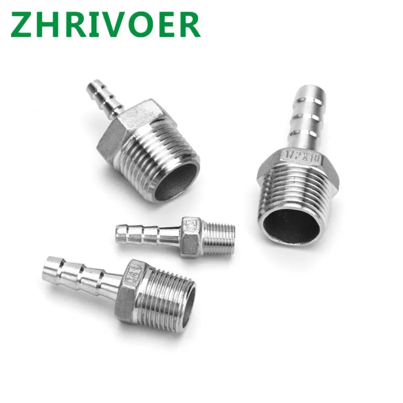 Штуцер для трубы с наружной резьбой BSP штуцер шланга зазубриной редуктор пагода