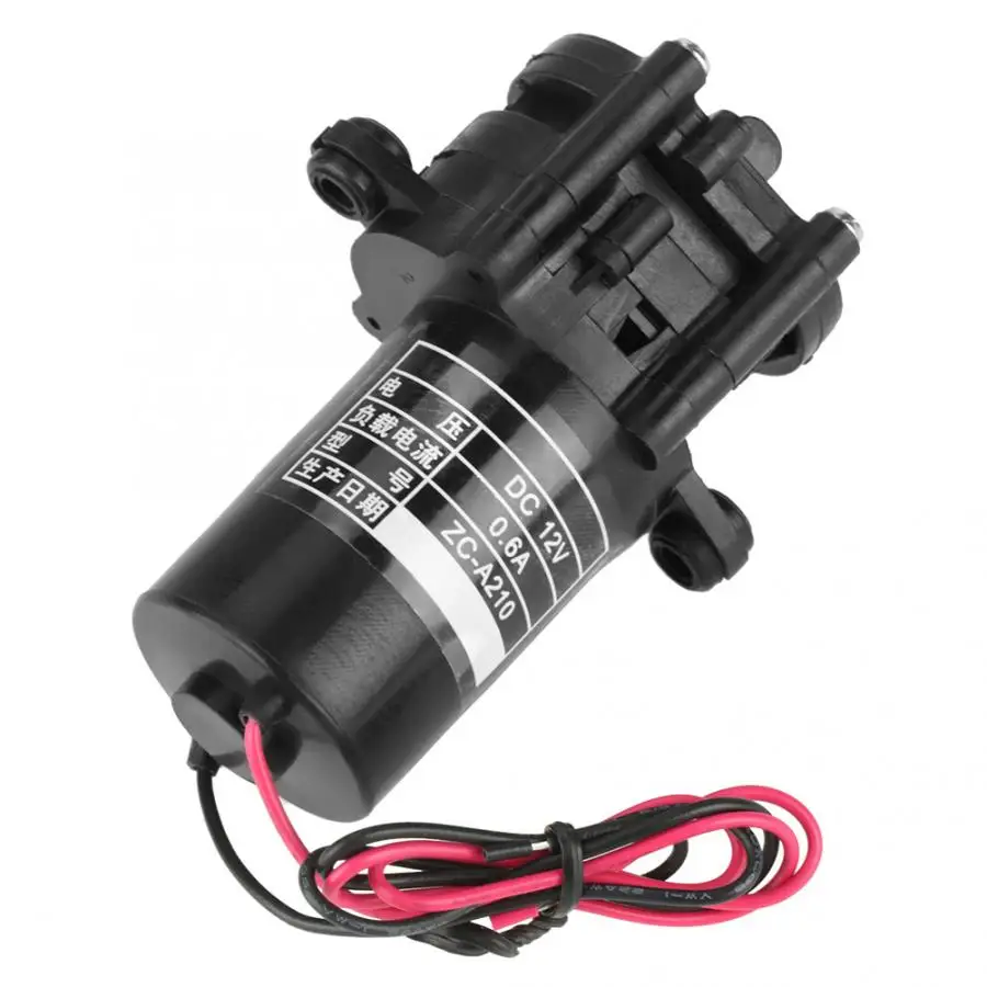 ZC A250/ A210 DC 12V/ 24V Mini самовсасывающий коррозионно стойкий пластиковый Шестеренчатый
