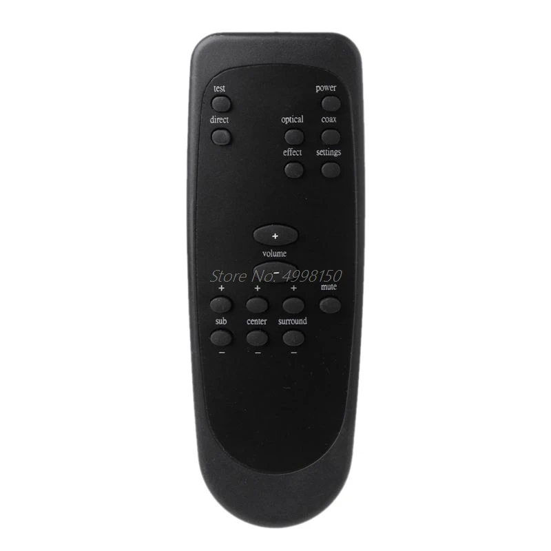 Nero Di Plastica Di Telecomando Controller Di Ricambio Per Logitech Z5500 Z-5500 Z5450 Z-5450 Z680 Z-680 Sistema Di Altoparlanti Del Computer