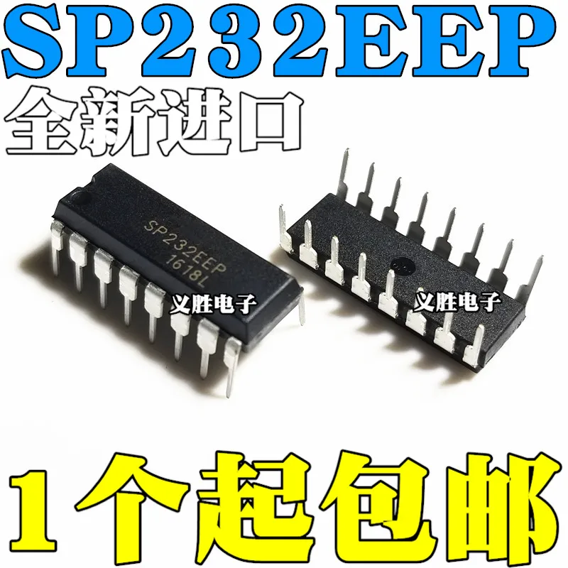 10 шт./лот SP232EEP MAX232EPE DIP16High качества/