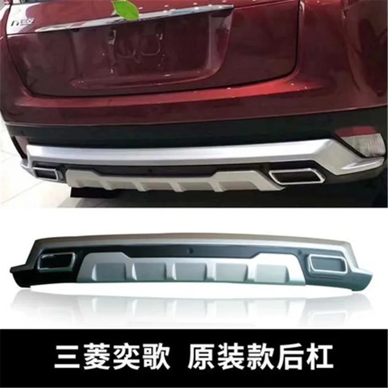 Автомобильный Стайлинг для Mitsubishi Eclipse Cross Высокое качество пластик ABS Хром Передний Задний бампер накладка