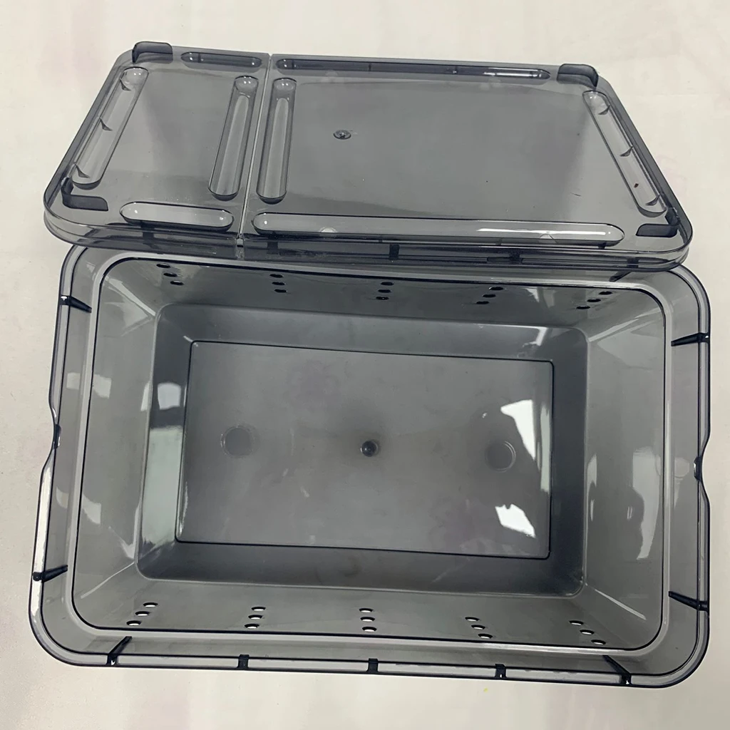 Reptile Feeding Box Turtle Hatching Breeding Tank For Lizards Turtle Snakes