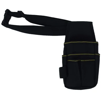 

Electrician Tool Bag Belt Oxford Cloth Waterproof Tool Belt Holder Kit Pockets Convenient Tool Bag with Waist Belt