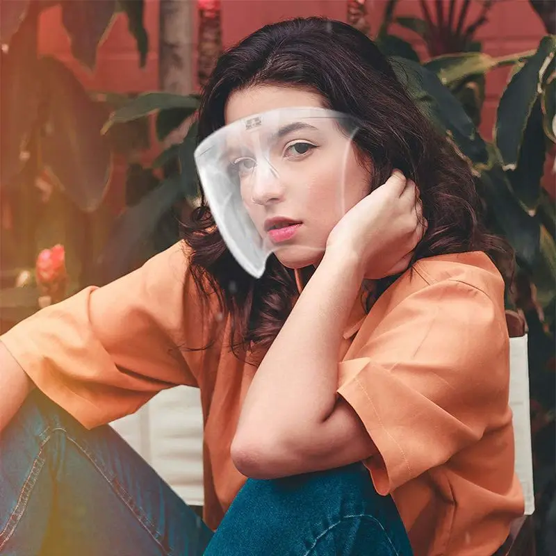 Transparent face mask Goggles Anti-spray Face Shield Safety Dustproof Waterproof Mask  MTB Bike Glasses Goggles Dropshipping