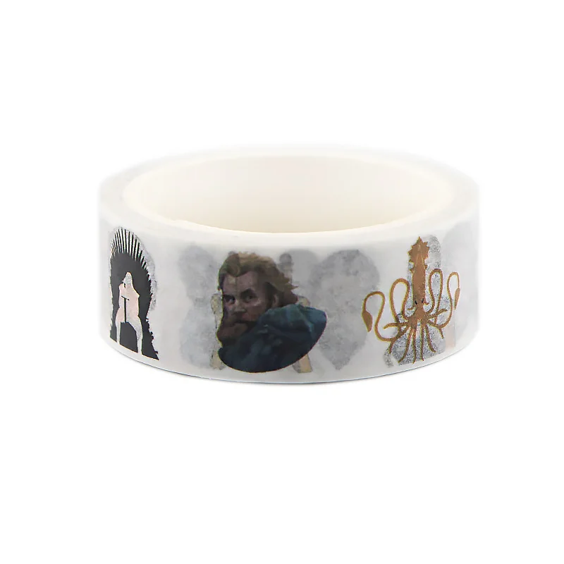 

Game of Thrones DIY Scrapbooking album ribbon decoration washi Paper Masking Tapes Printed Pattern sticker school supplies E0785