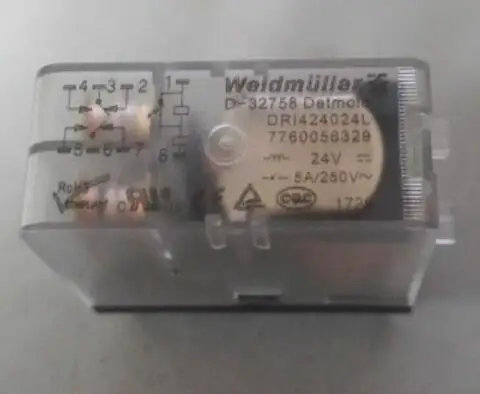 

DRI424024L 7760056329 24VDC | 2NO+2NC | 5A DRI with LED relay