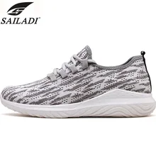 Sailadi/мужские и женские кроссовки; цвет черный, синий, серый; спортивная обувь с дышащей сеткой; обувь для тренировок и бега; кроссовки; S2301