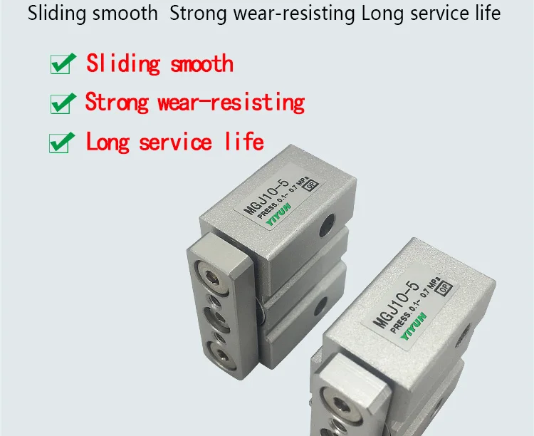 YIYUN типа SMC компактный направляющий цилиндр MGPL20-350A MGPL20-400A серия mgpl