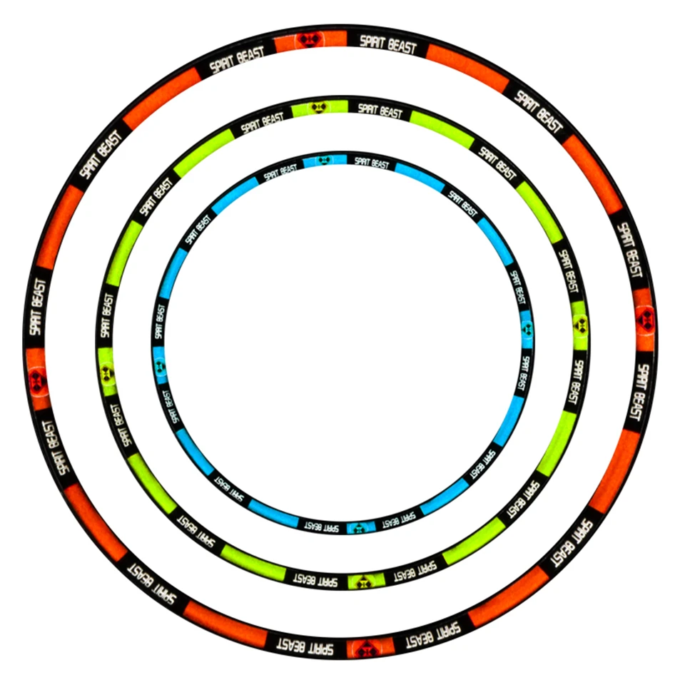 Spirit Beast Universal Motorcycle Wheel Sticker Decorative Tire Sticker Electric Scooter Reflective 10 12 14 17 18 Wheel Sticker Covers Ornamental Mouldings Aliexpress