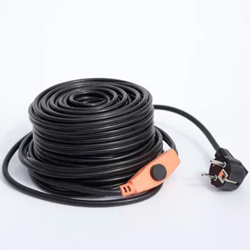

12M 16W/M water pipe heating cable for Protect water pipes frost protection cable electrical pipe heating cable PVC