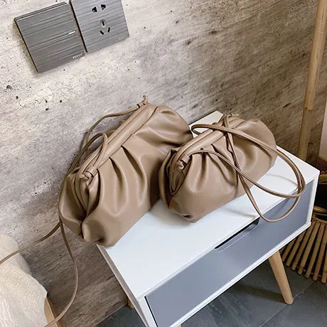 21 CM Khaki Однотонные элегантные сумки через плечо для женщин маленький клатч женские вечерние сумки и кошельки Женская сумка через плечо - Цвет: 21 CM Khaki