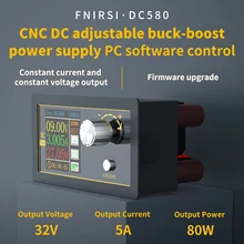 DC DC Buck Boost Converter CC CV 1.8-32V 5A Modulo di Alimentazione Regolata Regolabile laboratorio di alimentazione variabile