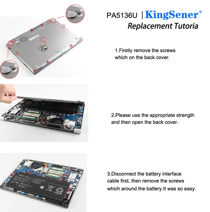 Аккумулятор Kingsener 14 8 в 52 Втч для ноутбука Toshiba Portege Z30|Аккумуляторы ноутбуков| |