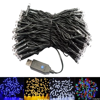 

10m 20m LED String Light LED DC5V USB powered Fairy Light Waterproof for Garland Wedding Christmas Holiday Party Outdoor Decor