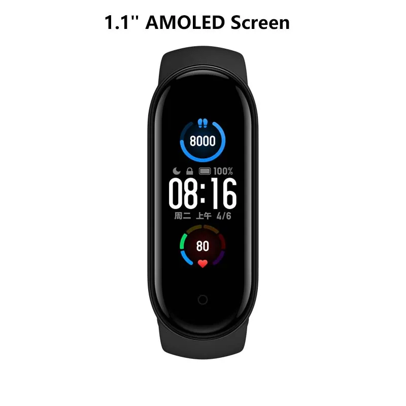 Xiaomi Mi Band 5 Smartwatch Bracelet Waterproof-0