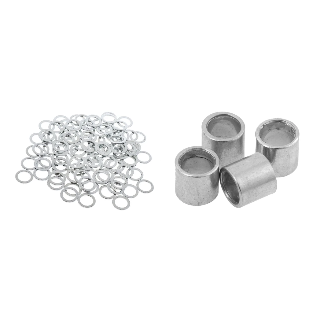 104pcs Replacement Speed Washers and Spacers for Bearings Performance Truck Axle Mounting Repair Hardware