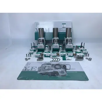 

New Aftermaket Engine Part 3TNE68 Engine Rebuild Kit With Piston Ring Bearing Valves Gaskets For Yanmar