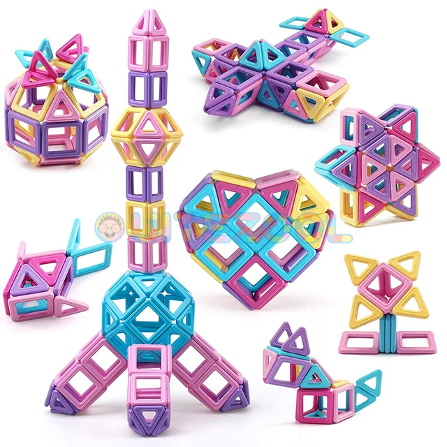 Big Size Magnetic Designer Construction Set Model & Building Toy Magnets Magnetic Blocks Educational Toys For Children 5