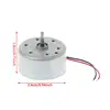 Mini Micro 300 Solar Power Motor 5500RPM DC 3V -6V Toys Parts ► Photo 3/6