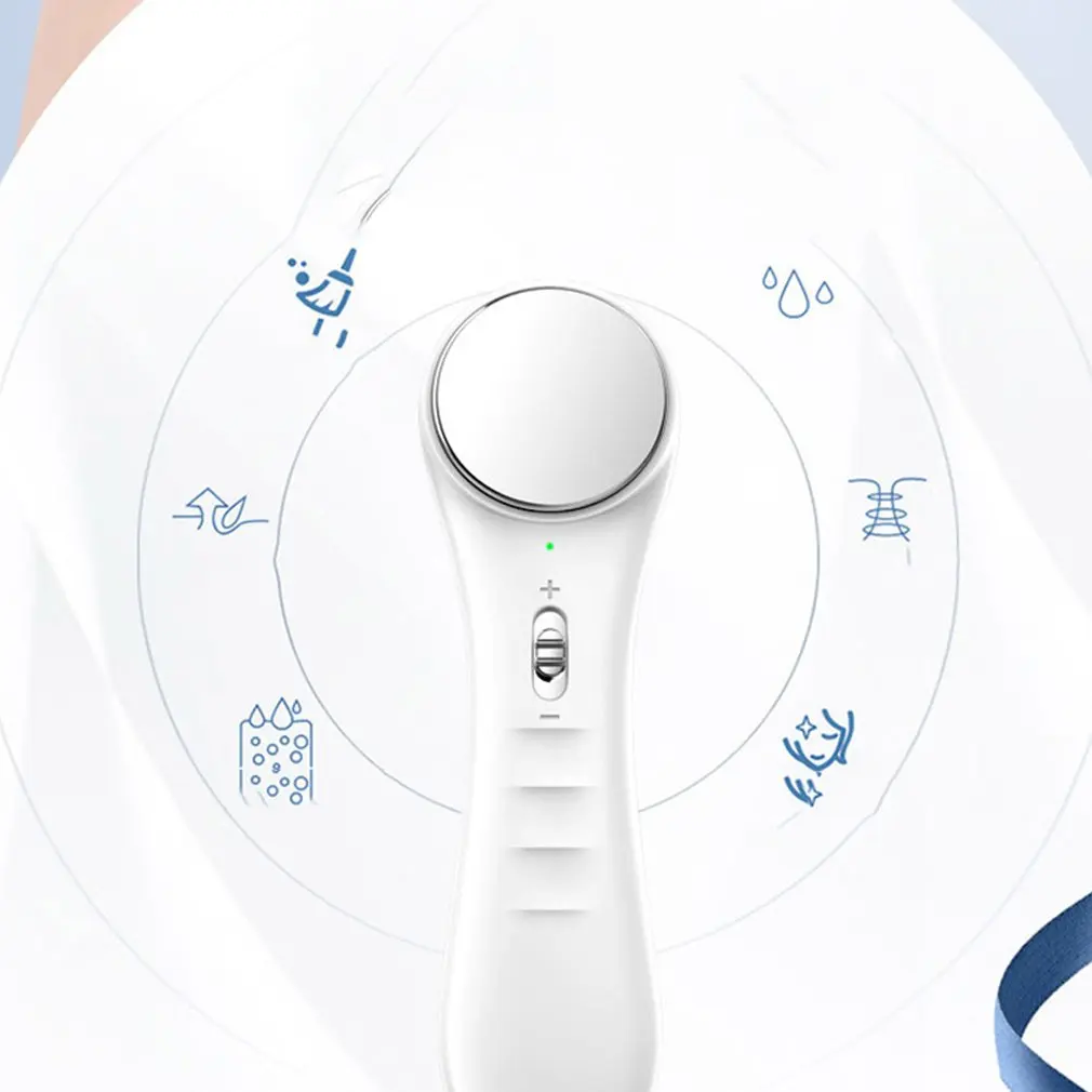 

Mini Ultrasonic Iontophoresis Instrument Skin Care Ultrasonic Facial Beauty Instrument Facial Rejuvenation Anti Aging/Wrinkle