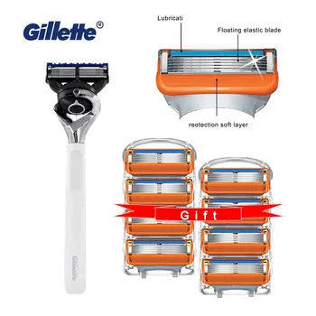 

Gillette Fusion 5 PROGLIDE Razors for Men Cassette for Shaving Shaving Blades Machine for Shaver Metal Razors No Base