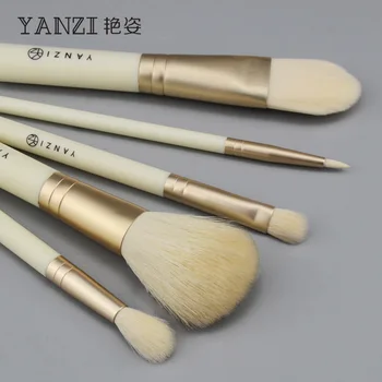 

5Pcs Makeup Brush Set Acrylic Portable Wool Makeup Brush Beauty Tool Hot Selling