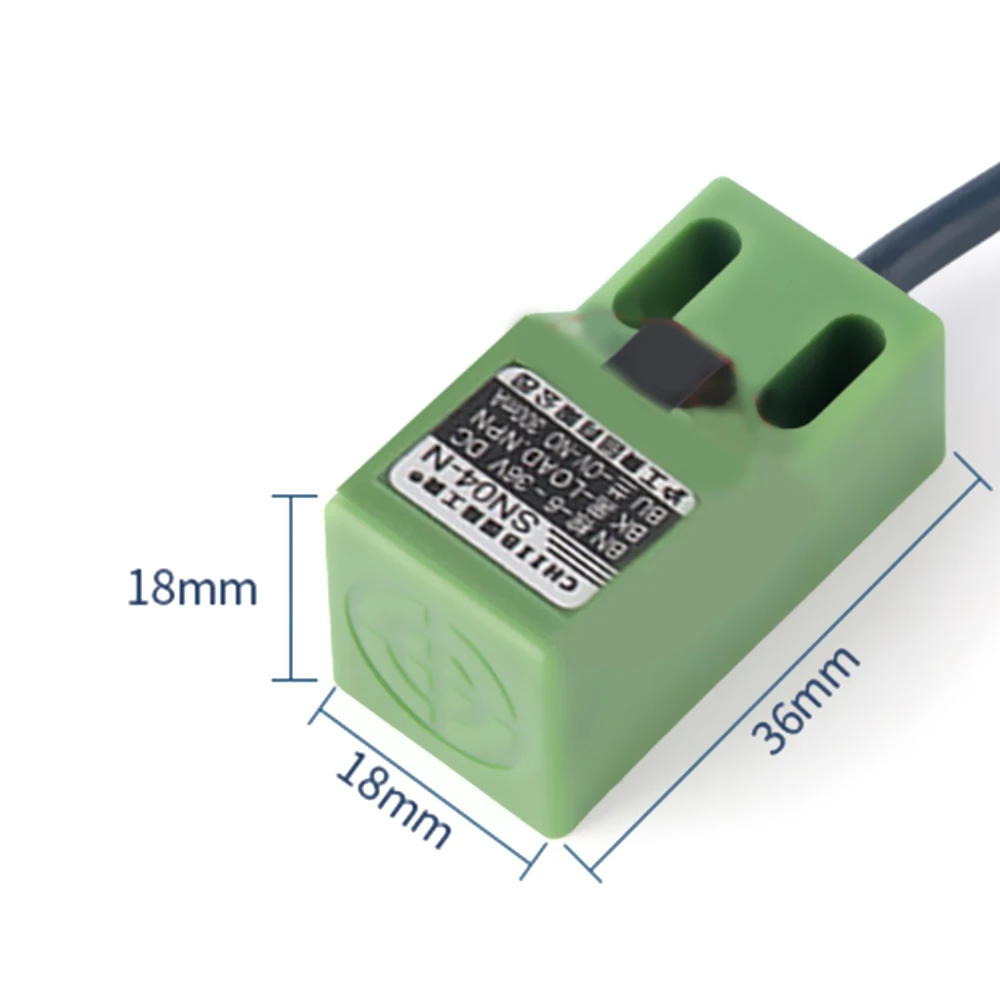 DC6 30V SN04 N 4 мм датчик приближения NPN 3 Wire NO Индуктивный бесконтактный