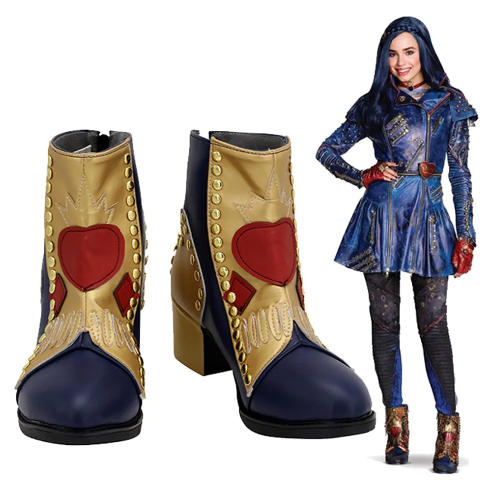Обувь для косплея Descendants 3 Evie сапоги аксессуары Хэллоуина на заказ | Тематическая