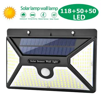 

Outdoor 218LED Solar Light Outdoor Solar Lamp PIR Motion Sensor Wall Light Waterproof Solar Powered Sunlight Yard Security Lamp