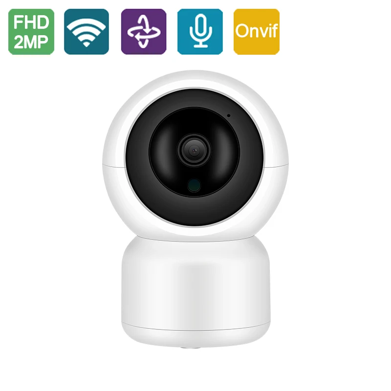 

BESDER 1080P Auto Tracking IP Camera With LAN Port Cloud Storage CCTV Home Surveillance WiFi Camera Two Way Audio Motion Alarm