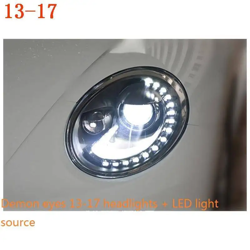 MODEL I Luces Para автозапчасти Assessoires автомобильные аксессуары Drl светодиодные стильные фары автомобильные фары в сборе для Volkswagen Beetle - Цвет: MODEL I