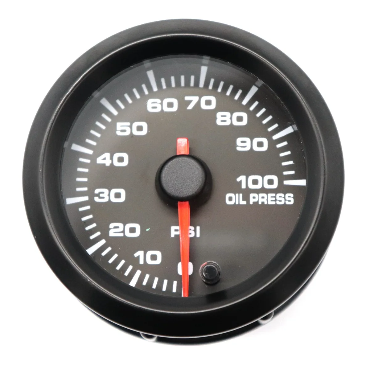 

Car Race Car Pointer 12V 7 Color LED Backlight 0-100PSI Oil Pressure Watch Strap Electronic Sensor