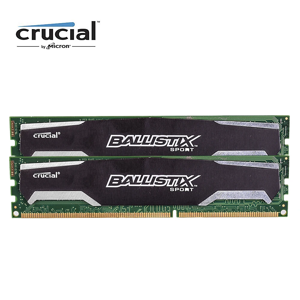 Crucial Ballistix Sport DDR3 4 ГБ 8 1333 МГц 1600 ddr3 1 5 в 240pin DIMM desktop memroy|Оперативная память| |