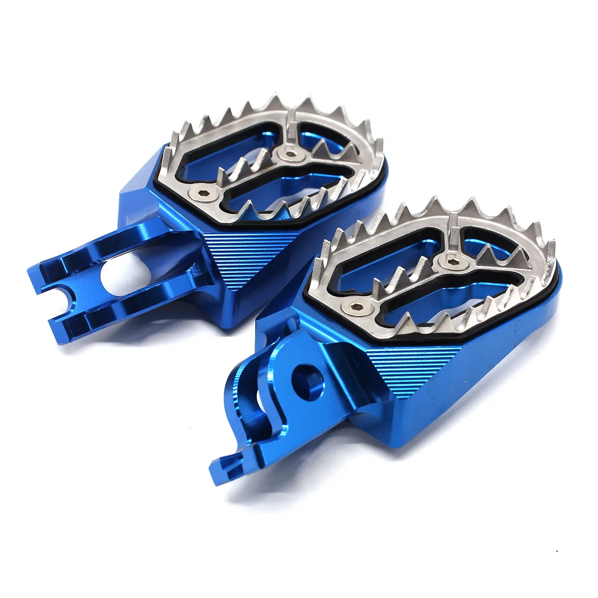 Для Suzuki RM250 2006 2007 2008 CNC алюминиевые грязевые Pivot велосипедные подножки опорные подножки педали Набор для RMZ250 2005-2006
