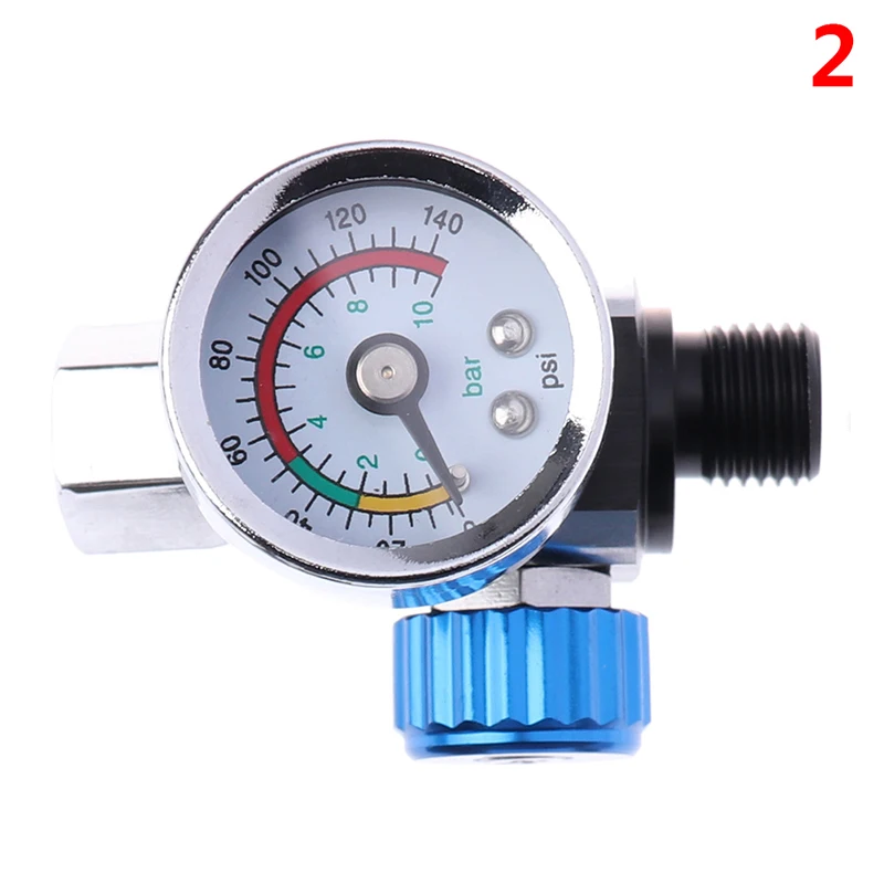 A2 Spray Gun Adjust Air Pressure Regulator Gauge Car Auto Repair Painting Tool Spray Gun Accessories Pneumatic Gun Regulator - Цвет: A2
