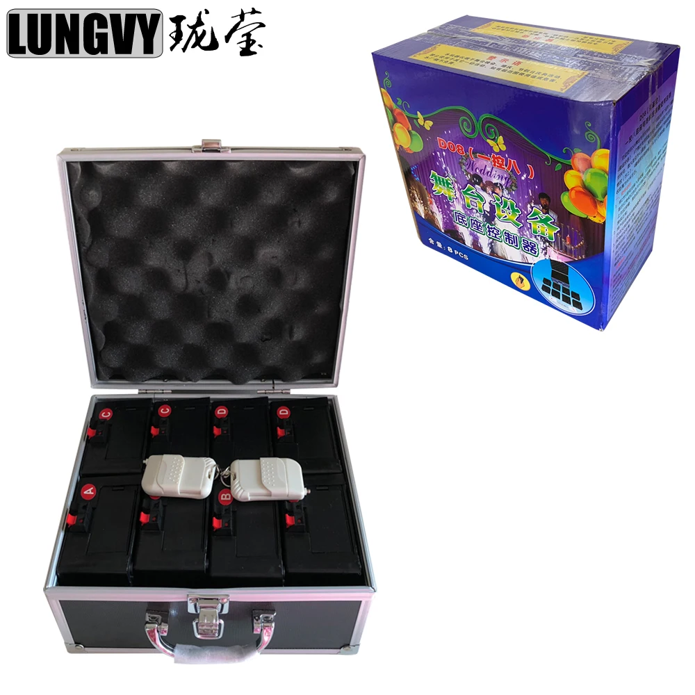 

Free Shipping D08 1 Case 8 Base Firing Cold Firework Ignition Machine Wireless Remote Stage Equipment