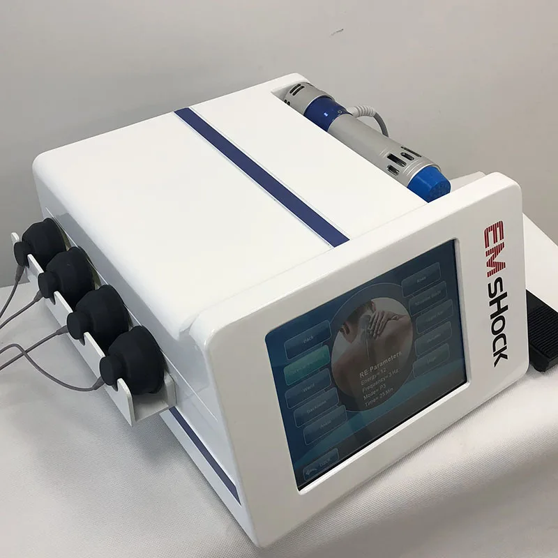 

Portable EMS Muscle Stimulation combine shock wave therapy machine for better physiotherapy/shock wave therapy device for ED