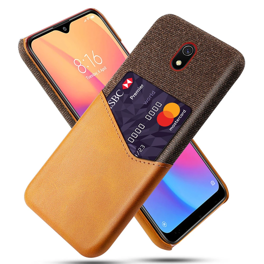 First style Brown Чехол Mofi для Redmi 8A, чехол для Xiaomi Redmi 8, чехол-кошелек, кожаная ткань для карт, деловая, черная, для Xiaomi Redmi 8A, Redmi8 Glove - Цвет: First style Brown