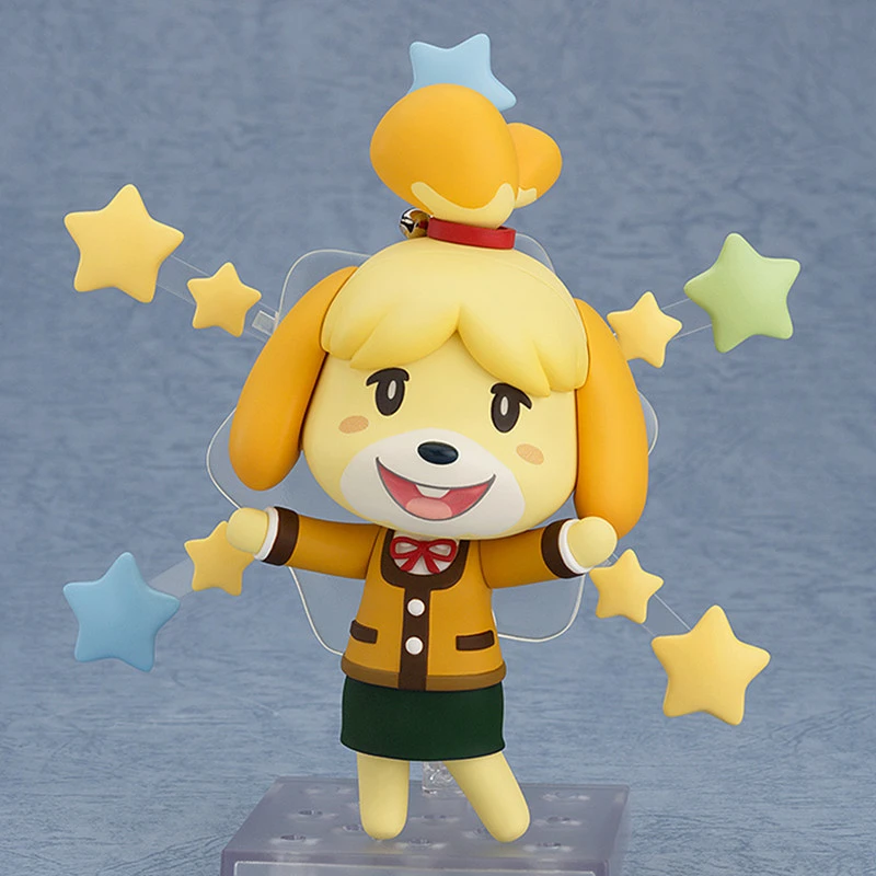 Animal Crossing Isabelle Pvc Action Figures  386# Anime Animal Crossing  Figurine Toy Diorama Brinquedos 100mm - Action Figures - AliExpress