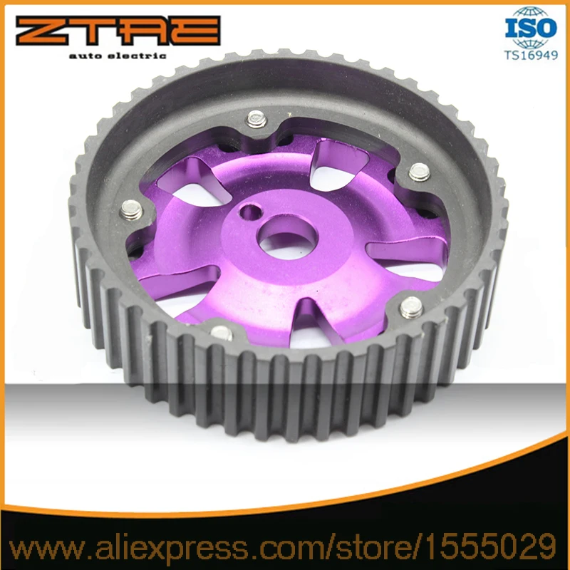 For 3S-Gte Engine Motor Racing Cam Shaft Gear Sprocket Wheel Aluminum Purple