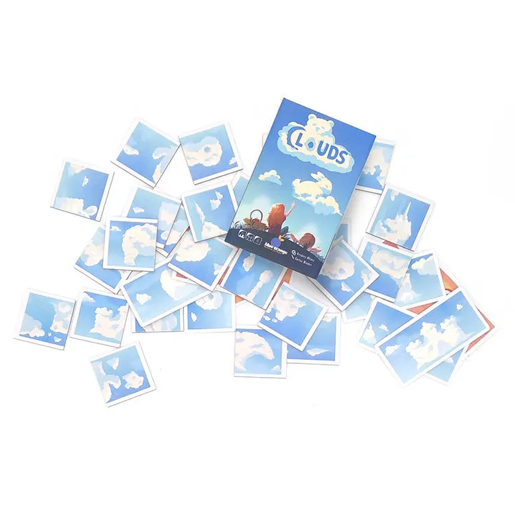 

Clouds Cloud 3-6-Year-Old Children Board Game Educational Image Identification Imagination Memory Parent And Child Accompany