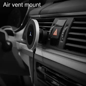 

New Universal 360 Degree Rotating Car Wireless Charger QI Wireless Charging Magnetic Car Bracket Car Charging Stand