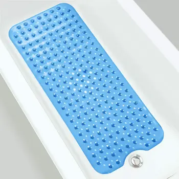 

40*100cm Mat Bathtub Bath Mat PVC Large Bathtub Safety Shower Non-slip Bath Mats With Suction Cups Floor Mat