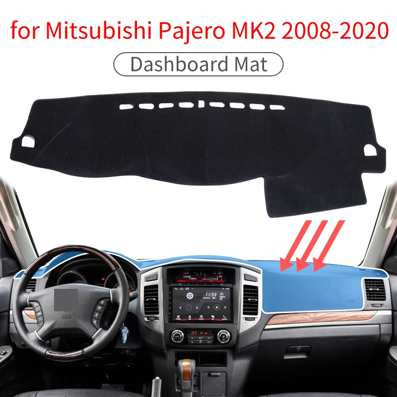 Коврик для приборной панели Mitsubishi Pajero MK2 Shogun Противоскользящий коврик Накладка